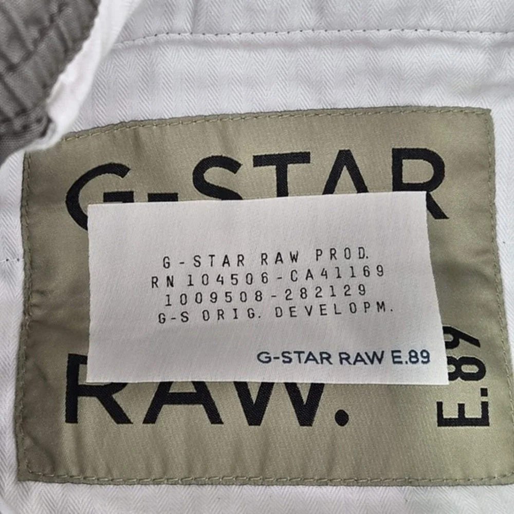 G-Star Raw Men Shorts‎ 36 Green Cargo SPORT TRAINER SHORT Logo READ